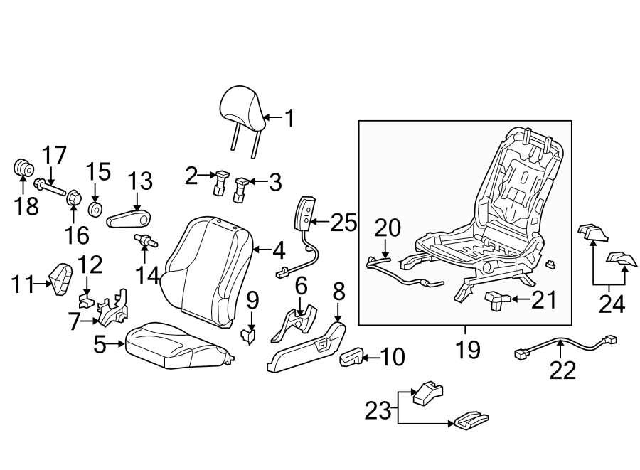 21SEATS & TRACKS. DRIVER SEAT COMPONENTS.https://images.simplepart.com/images/parts/motor/fullsize/4486360.png