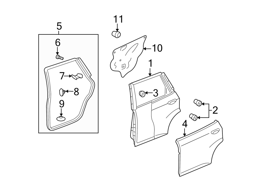 3REAR DOOR. DOOR & COMPONENTS.https://images.simplepart.com/images/parts/motor/fullsize/4486435.png