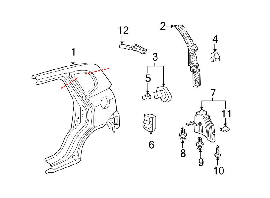 6Quarter panel & components.https://images.simplepart.com/images/parts/motor/fullsize/4486460.png