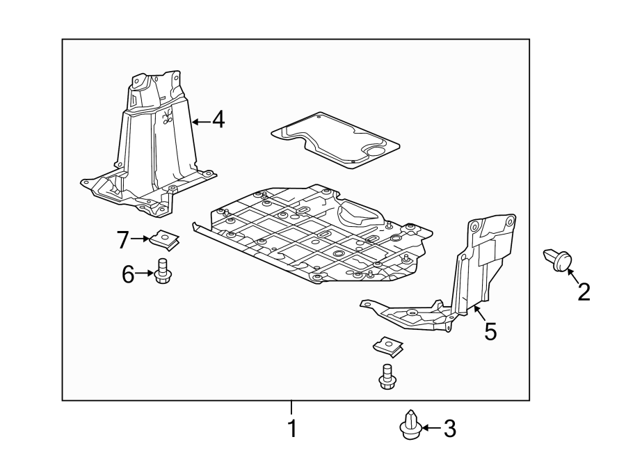 1RADIATOR SUPPORT. SPLASH SHIELDS.https://images.simplepart.com/images/parts/motor/fullsize/4487035.png