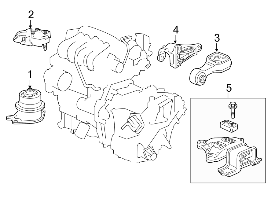 3ENGINE / TRANSAXLE. ENGINE & TRANS MOUNTING.https://images.simplepart.com/images/parts/motor/fullsize/4487170.png