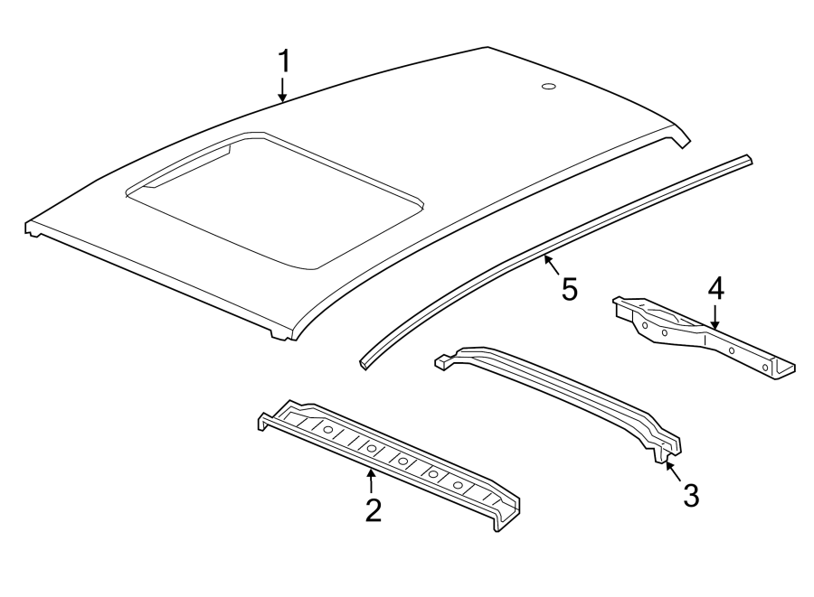 4EXTERIOR TRIM. ROOF & COMPONENTS.https://images.simplepart.com/images/parts/motor/fullsize/4487400.png