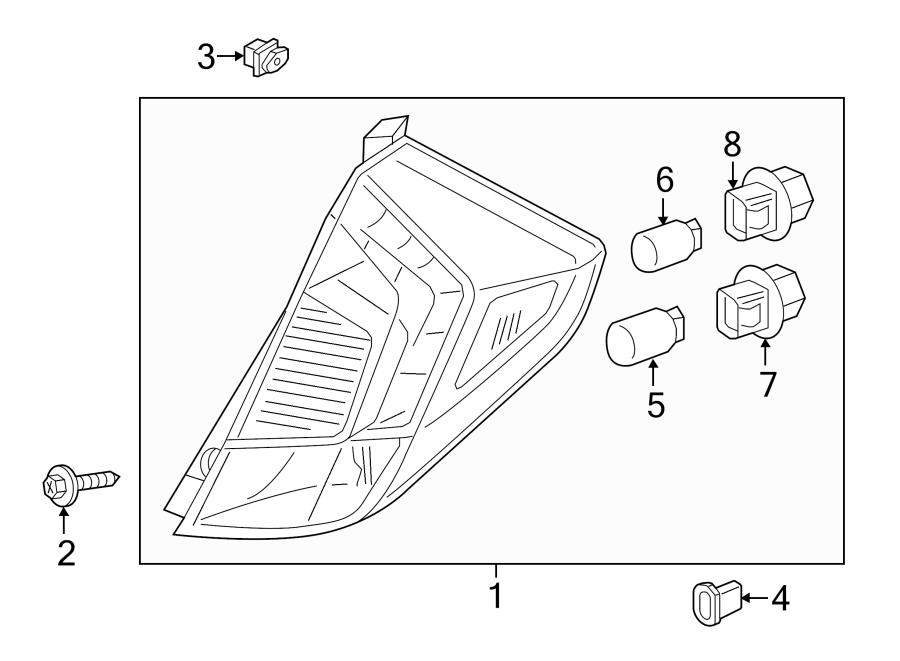 REAR LAMPS. TAIL LAMPS.