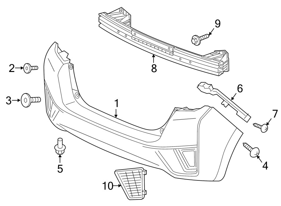 3REAR BUMPER. BUMPER & COMPONENTS.https://images.simplepart.com/images/parts/motor/fullsize/4487590.png