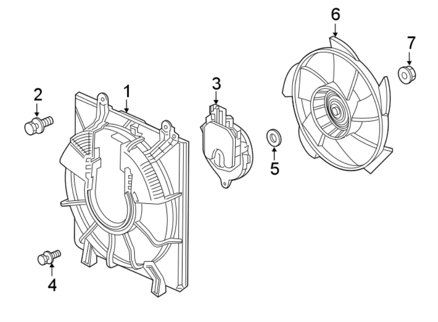 AIR CONDITIONER & HEATER. CONDENSER FAN.