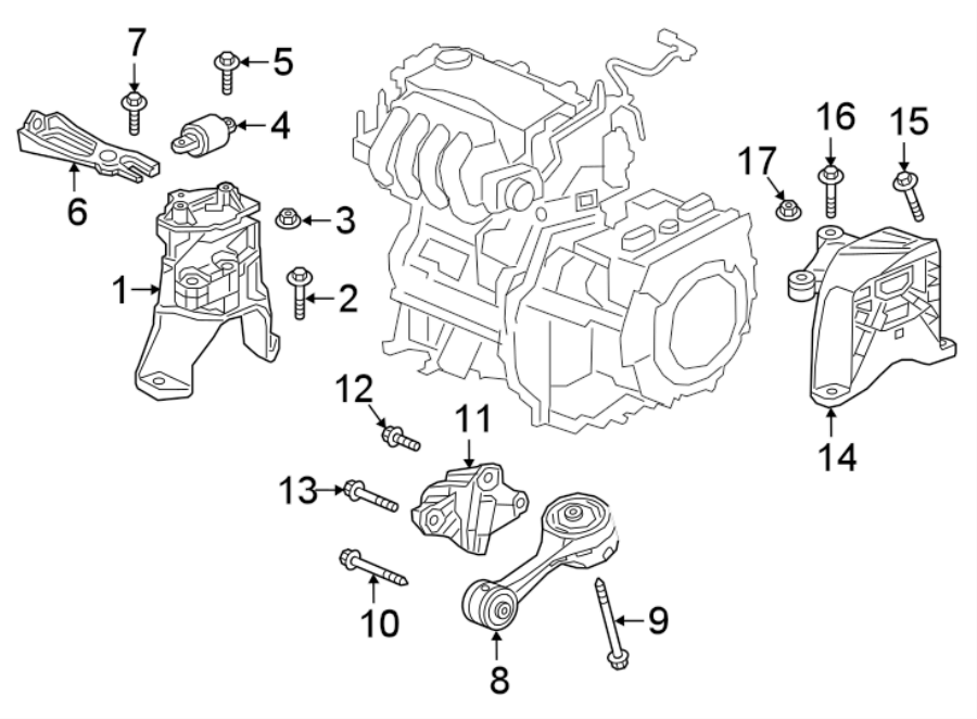 5ENGINE / TRANSAXLE. ENGINE & TRANS MOUNTING.https://images.simplepart.com/images/parts/motor/fullsize/4490124.png