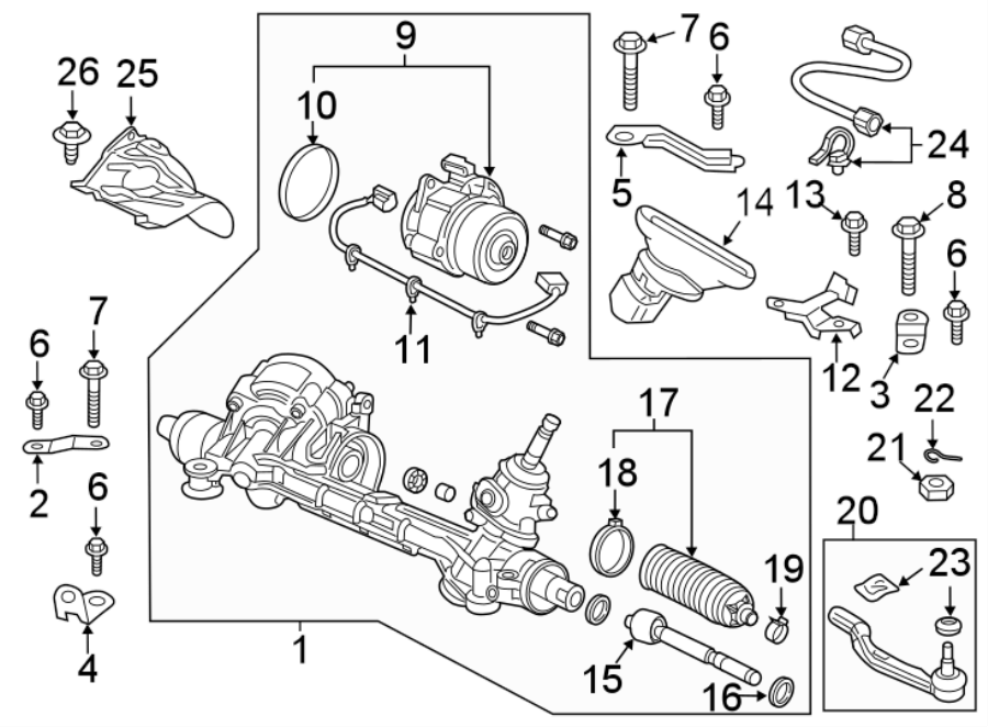 STEERING GEAR & LINKAGE.