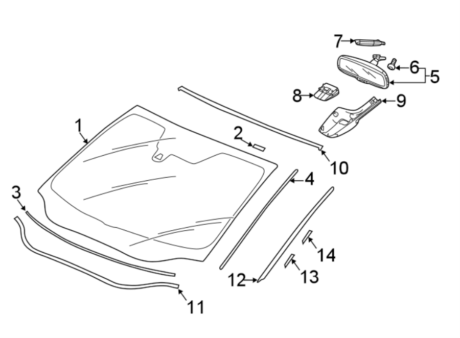 4WINDSHIELD. GLASS. REVEAL MOLDINGS.https://images.simplepart.com/images/parts/motor/fullsize/4490210.png