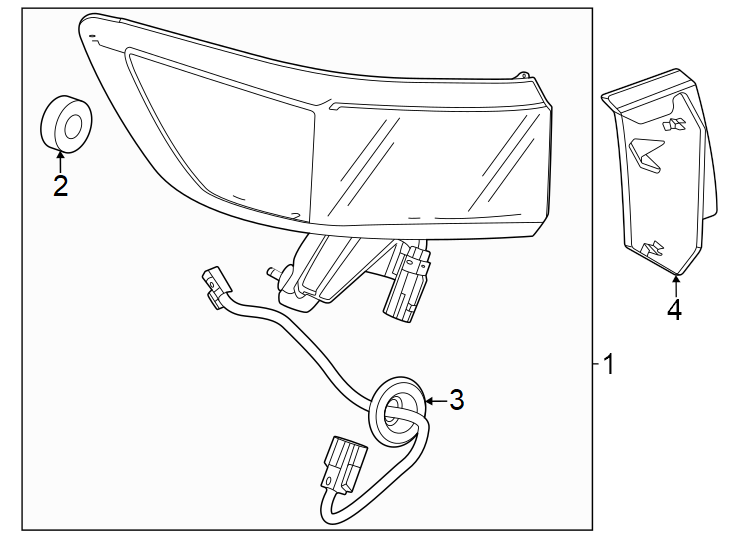 Rear lamps. Tail lamps.