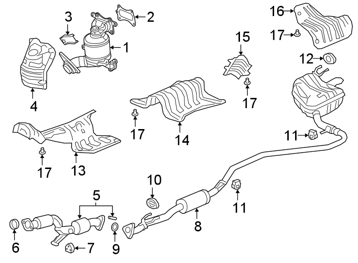 16EXHAUST SYSTEM. EXHAUST COMPONENTS.https://images.simplepart.com/images/parts/motor/fullsize/4495180.png