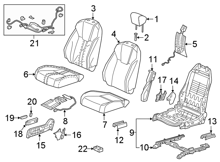 20SEATS & TRACKS. PASSENGER SEAT COMPONENTS.https://images.simplepart.com/images/parts/motor/fullsize/4495325.png