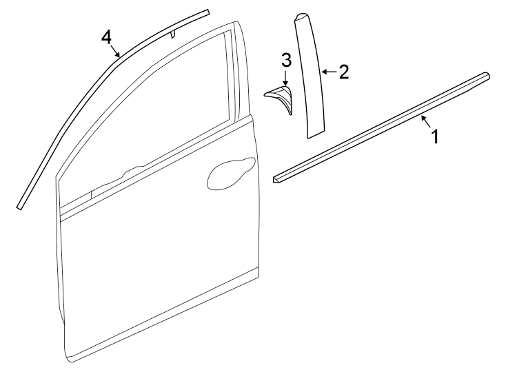 4FRONT DOOR. EXTERIOR TRIM.https://images.simplepart.com/images/parts/motor/fullsize/4495372.png