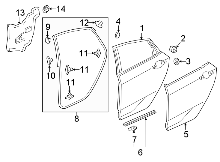 8REAR DOOR. DOOR & COMPONENTS.https://images.simplepart.com/images/parts/motor/fullsize/4495390.png