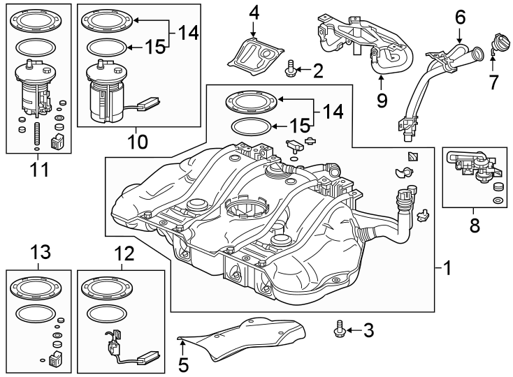 FUEL SYSTEM COMPONENTS.