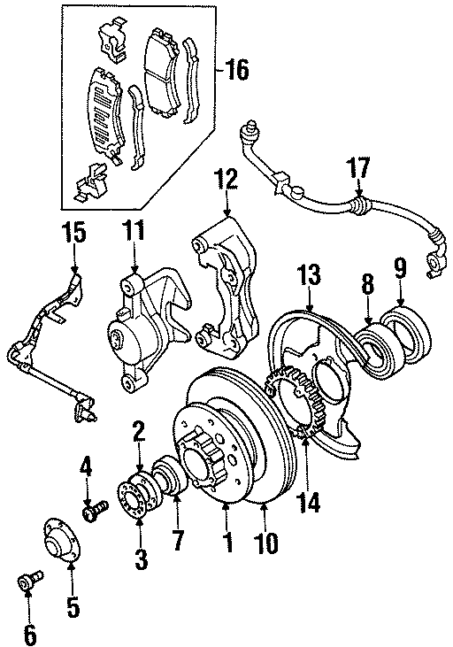 2FRONT SUSPENSION. BRAKE COMPONENTS.https://images.simplepart.com/images/parts/motor/fullsize/4626205.png