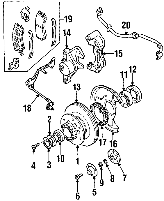 14FRONT SUSPENSION. BRAKE COMPONENTS.https://images.simplepart.com/images/parts/motor/fullsize/4626220.png