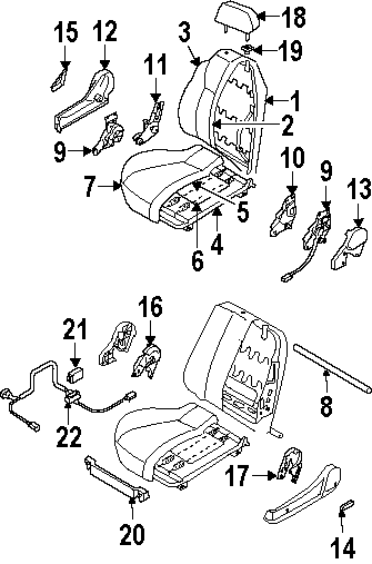 22SEATS & TRACKS. FRONT SEAT COMPONENTS.https://images.simplepart.com/images/parts/motor/fullsize/4626645.png