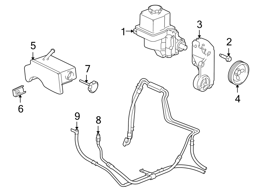 1STEERING GEAR & LINKAGE. PUMP & HOSES.https://images.simplepart.com/images/parts/motor/fullsize/4651220.png