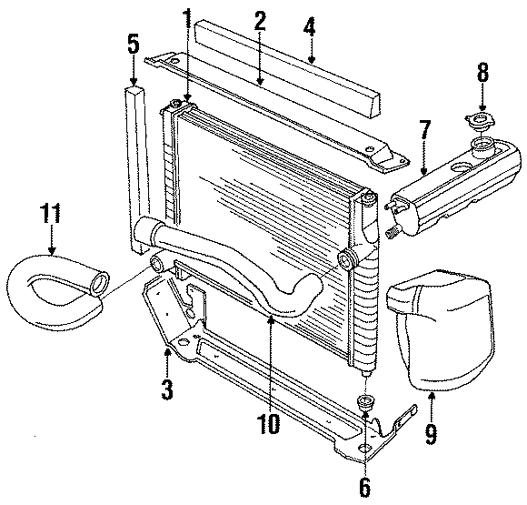 Diagram RADIATOR. for your 2024 Jaguar F-Type  R-Dynamic Convertible 