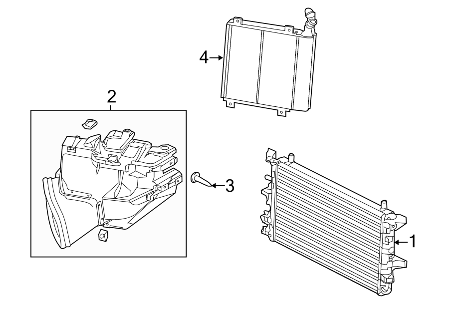 Diagram INTERCOOLER. for your 1996 Jaguar XJR   