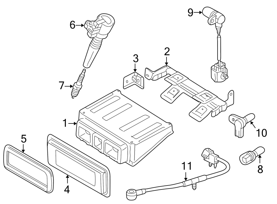 Diagram IGNITION SYSTEM. for your 2015 Jaguar XK   