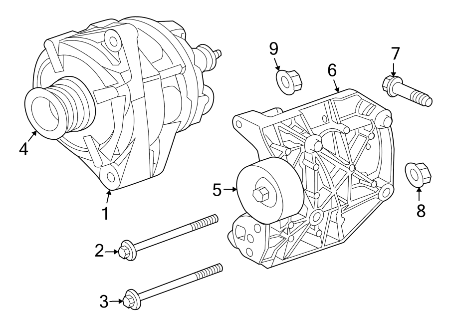 Diagram ALTERNATOR. for your 2020 Jaguar XF   