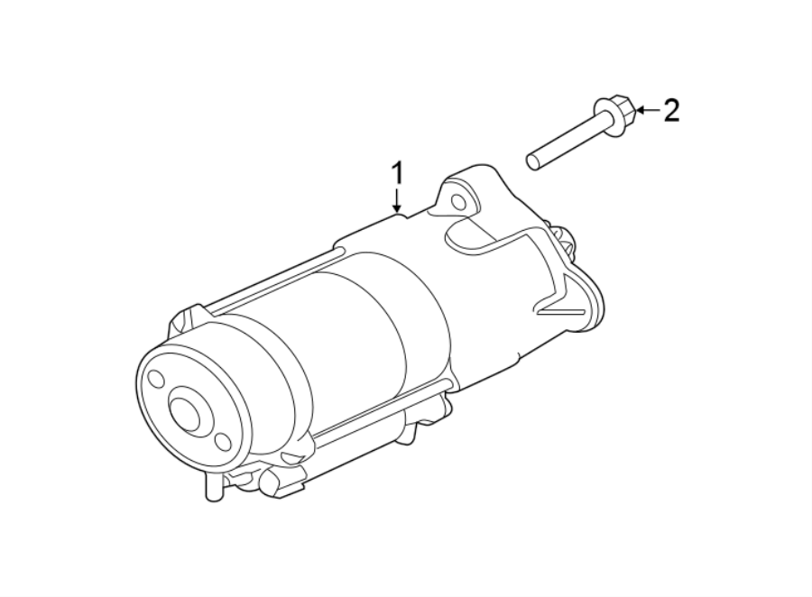 Diagram STARTER. for your 2006 Jaguar XKR   