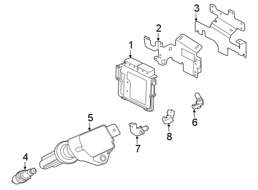 Diagram IGNITION SYSTEM. for your Jaguar