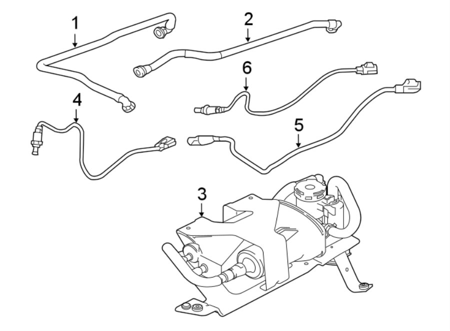 Diagram EMISSION SYSTEM. EMISSION COMPONENTS. for your 2017 Jaguar XF   