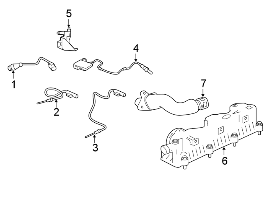 Diagram EMISSION SYSTEM. for your 2017 Jaguar XF   