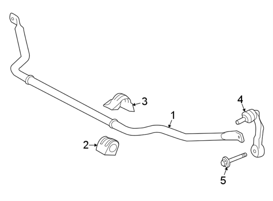 Diagram FRONT SUSPENSION. STABILIZER BAR & COMPONENTS. for your 2006 Jaguar XJ8  L Sedan 