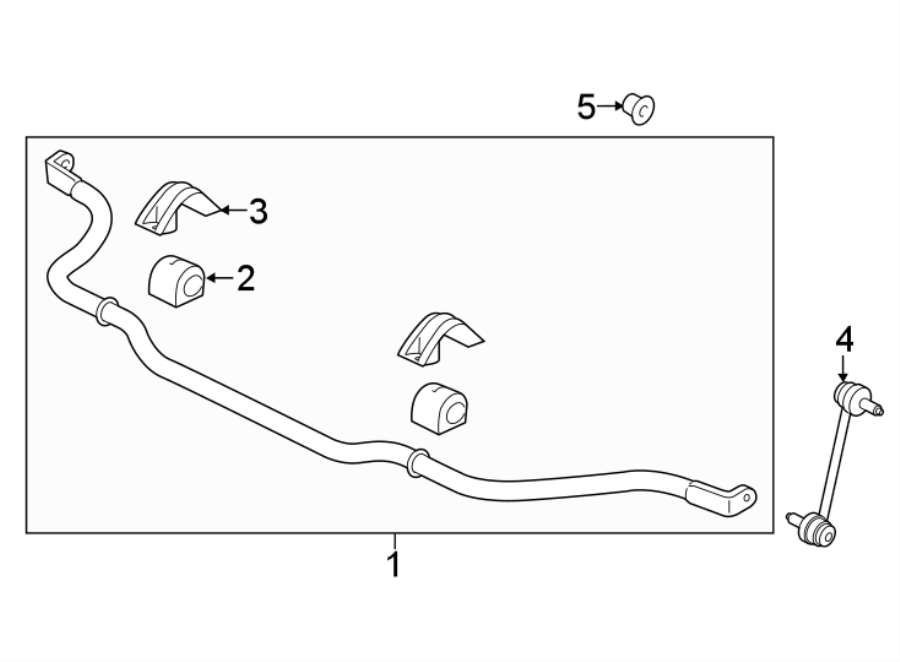 Diagram FRONT SUSPENSION. STABILIZER BAR & COMPONENTS. for your 2011 Jaguar XJ  L Supersport Sedan 