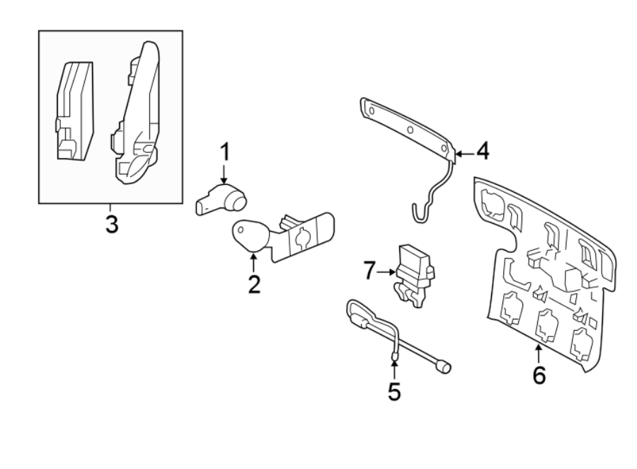 Diagram REAR BUMPER. ELECTRICAL COMPONENTS. for your 2015 Jaguar XJR  Base Sedan 