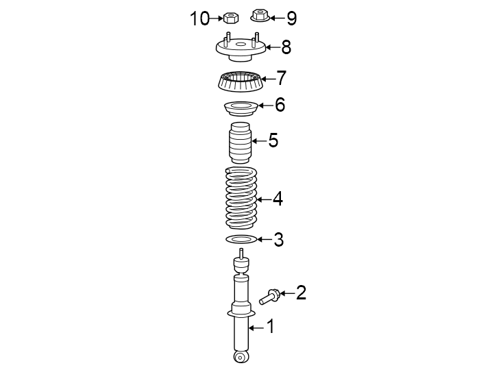 Diagram Rear suspension. Struts & components. for your 1997 Jaguar XJR   