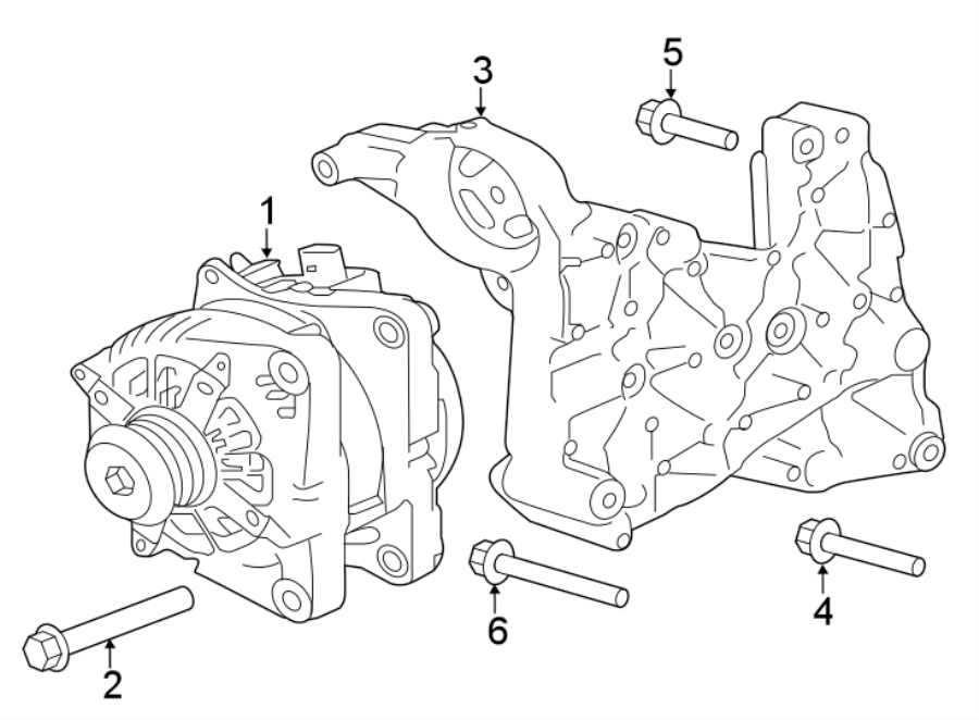 Diagram ALTERNATOR. for your Jaguar XE  