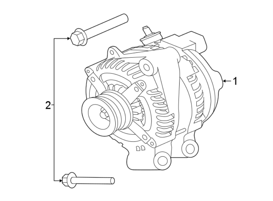 Diagram ALTERNATOR. for your 2006 Jaguar XKR   