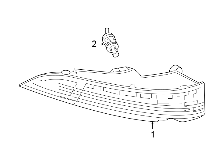 Diagram REAR LAMPS. TAIL LAMPS. for your 2024 Jaguar F-Type  R-Dynamic Convertible 