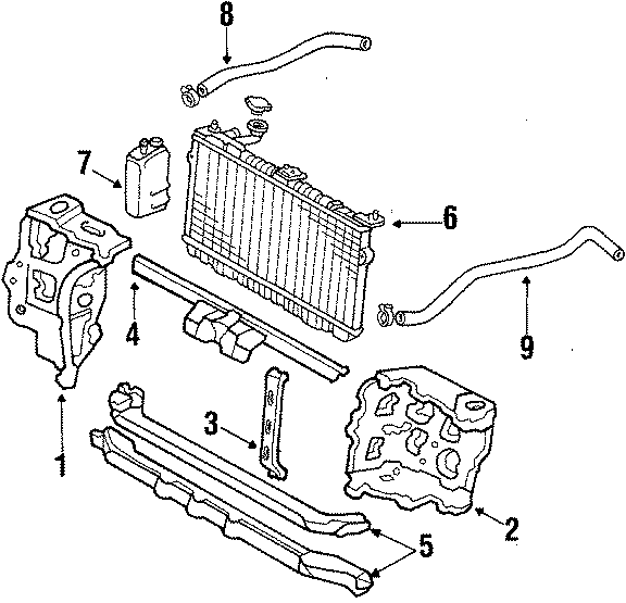 6RADIATOR & COMPONENTS. RADIATOR SUPPORT.https://images.simplepart.com/images/parts/motor/fullsize/4801060.png