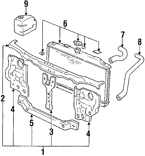 6RADIATOR & COMPONENTS. RADIATOR SUPPORT.https://images.simplepart.com/images/parts/motor/fullsize/4803060.png