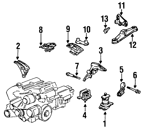 10ENGINE / TRANSAXLE. ENGINE & TRANS MOUNTING.https://images.simplepart.com/images/parts/motor/fullsize/4806130.png