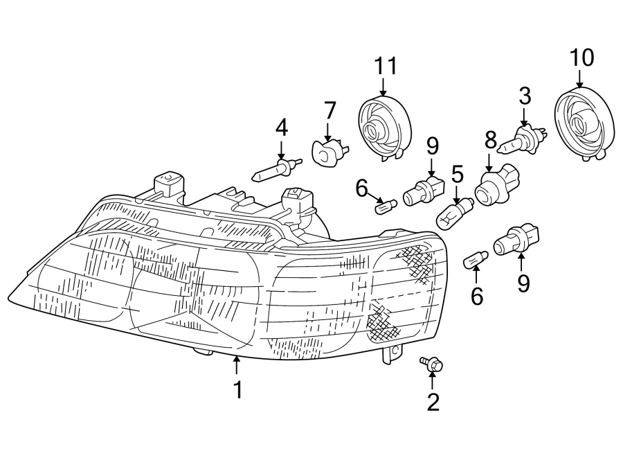 7FRONT LAMPS. HEADLAMP COMPONENTS.https://images.simplepart.com/images/parts/motor/fullsize/4808040.png