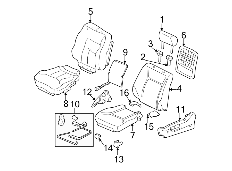 1SEATS & TRACKS. FRONT SEAT COMPONENTS.https://images.simplepart.com/images/parts/motor/fullsize/4808510.png