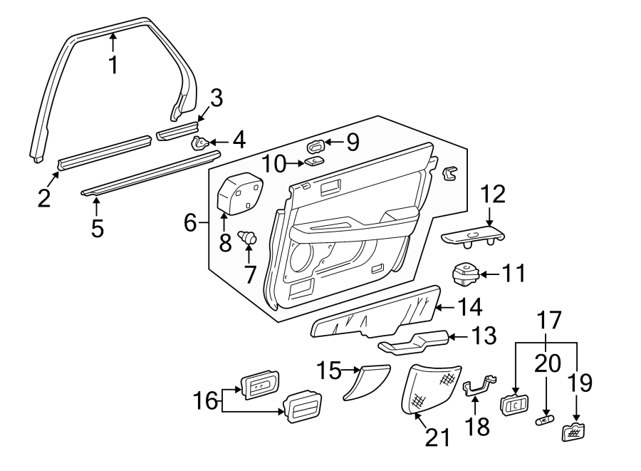 16REAR DOOR. INTERIOR TRIM.https://images.simplepart.com/images/parts/motor/fullsize/4808720.png