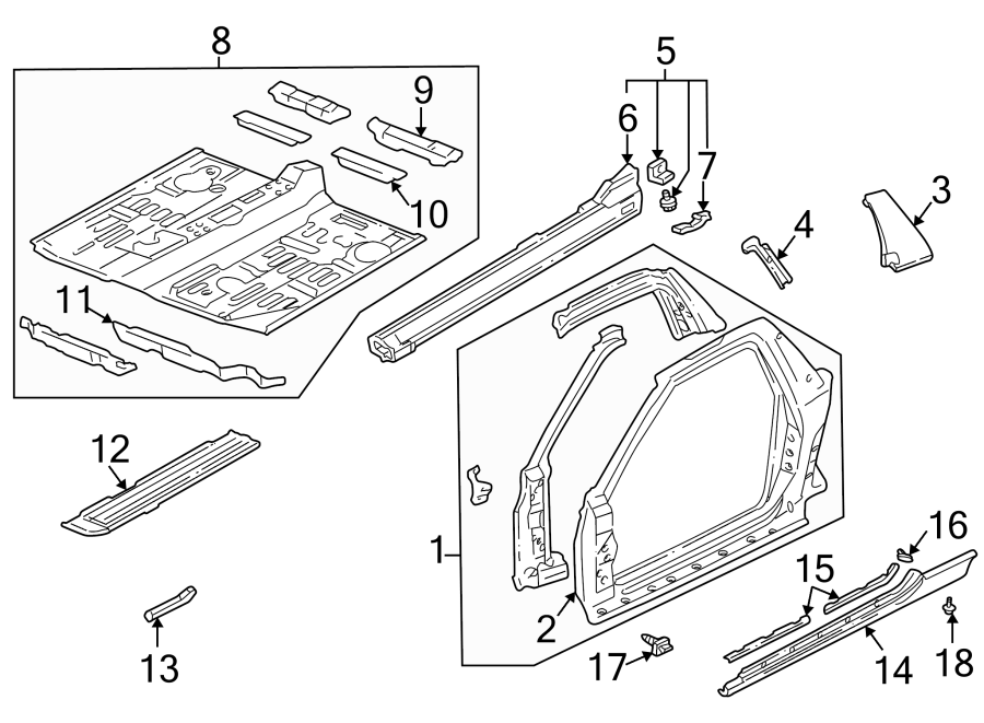 4PILLARS. ROCKER & FLOOR. ROCKER PANEL. UNISIDE.https://images.simplepart.com/images/parts/motor/fullsize/4809420.png