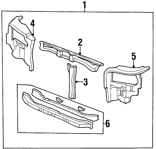 3RADIATOR SUPPORT.https://images.simplepart.com/images/parts/motor/fullsize/4810025.png