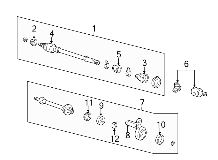 FRONT SUSPENSION. DRIVE AXLES.