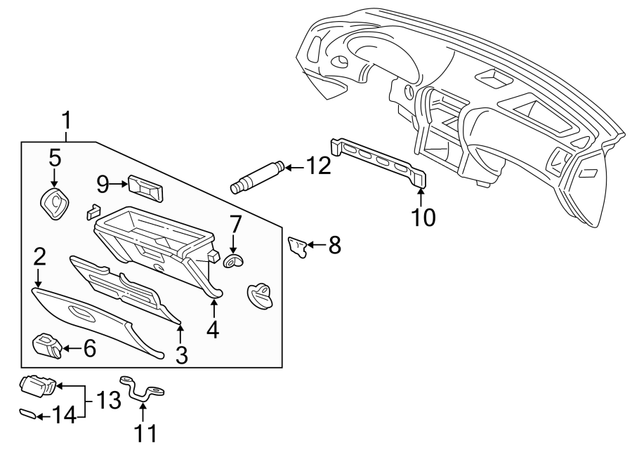 9Instrument panel. Glove box.https://images.simplepart.com/images/parts/motor/fullsize/4812330.png