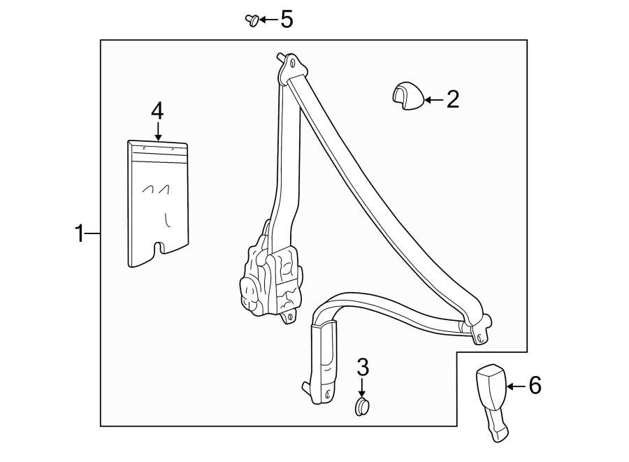 RESTRAINT SYSTEMS. FRONT SEAT BELTS.