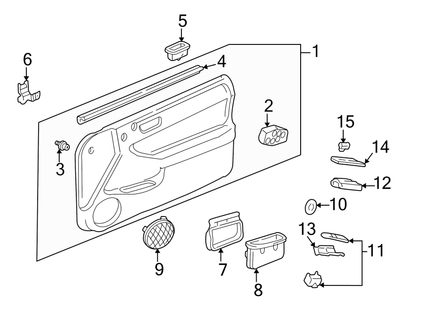 3Front door. Interior trim.https://images.simplepart.com/images/parts/motor/fullsize/4812630.png