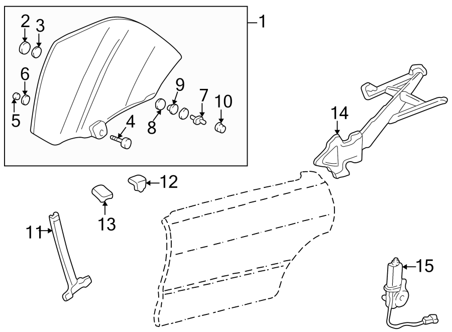 6REAR DOOR. GLASS & HARDWARE.https://images.simplepart.com/images/parts/motor/fullsize/4812665.png